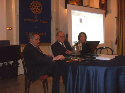 Presentazione del sito al Rotary
