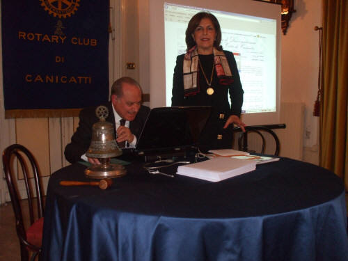 Presentazione del sito al Rotary